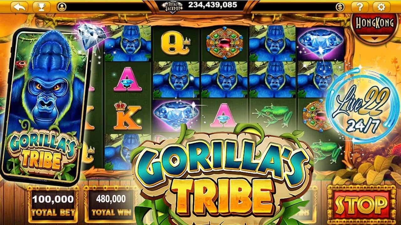 Explore the Gorilla's Tribe in Live22's Slot Adventure