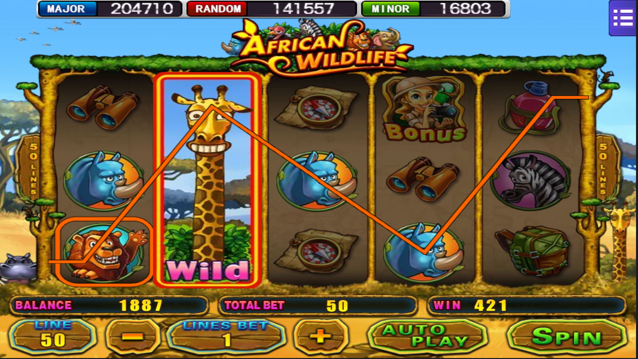 African Wildlife: Safari for Wins with Pussy888 Slot