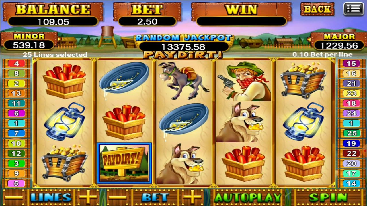 Strike Gold with XE88’s Paydirt Slot