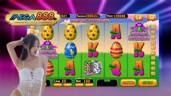 Unlock Easter Delights with Mega888's 'Easter Surprise' Slot Game: Hunt for Egg-citing Wins!