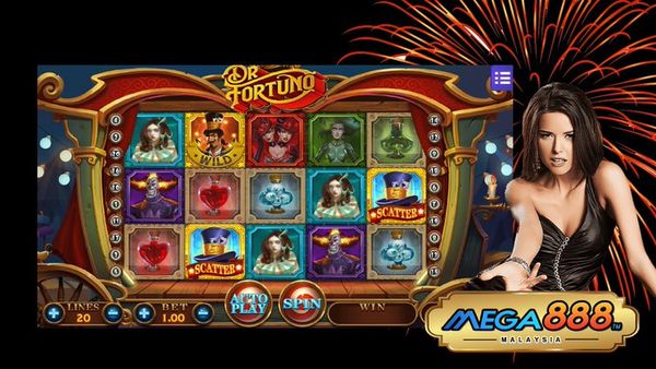 Dr. Fortuno's Marvels in Mega888: Experience Magical Wins and Enigmatic Adventures!