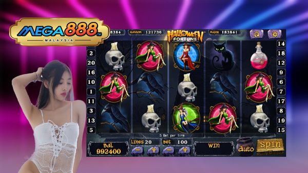 Dive into Spooky Fun with Mega888's Halloween Fortune Slot