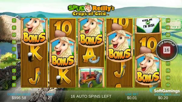 Spud O'Reilly's Gold Harvest: Farm Wins with Pussy888 Slots