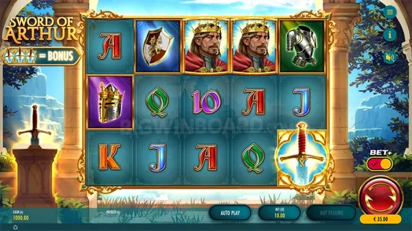 Xe88 Slot Arthur's Sword: Conquer the Kingdom for Legendary Wins